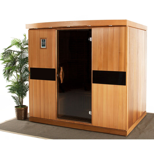 rocky mountain saunas 2 person montana sauna front exterior